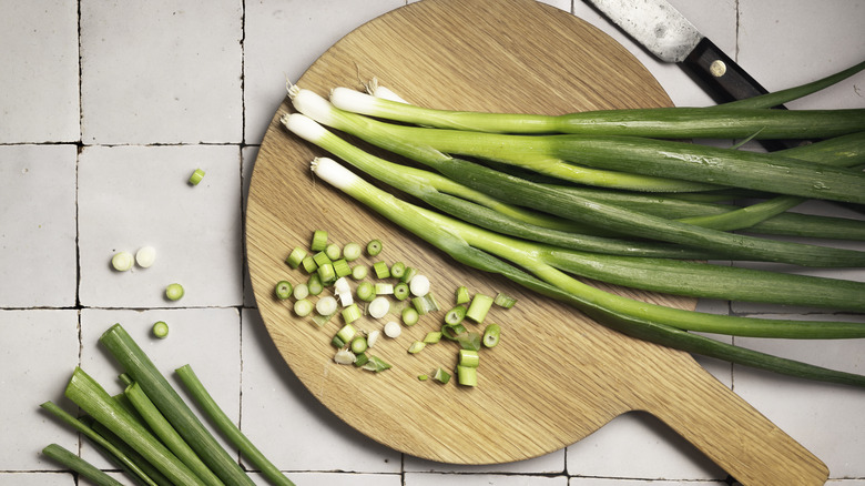 Chopped green onions