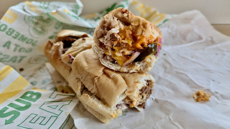 Subway sandwiches