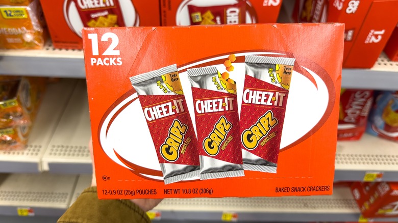 12包Cheeze It Gripz点心