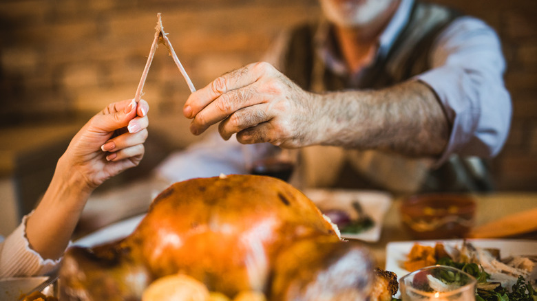 turkey wishbone tradition