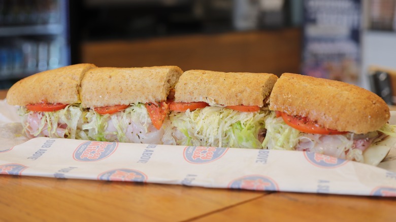 Jersey Mike's sub sandwich